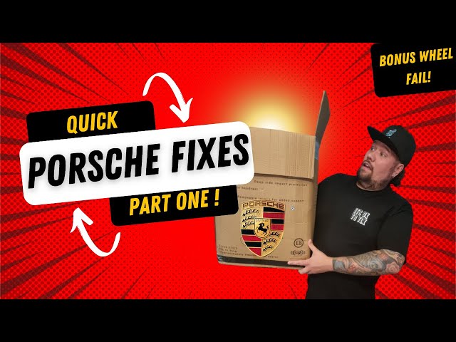 Quick fixes on my classic Porsche part one! Plus bonus wheel fail at the end!