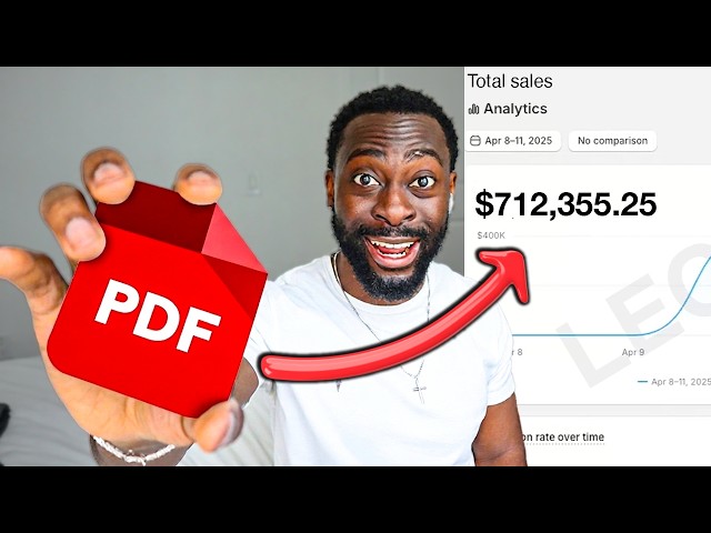 I Made $700K in 2 Days Selling Simple Digital Products (Step by Step)