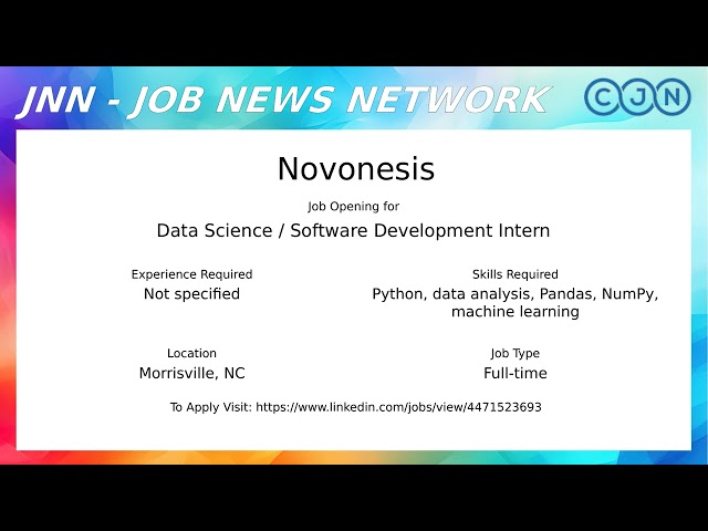 Job News Show 10 | Top 10 computer science internship jobs in India | 2026-09-29