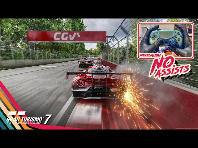 NO ASSISTS. JUST CONTROLLER. | Alfa Romeo 4C at Gilles-Villeneuve | GT7 (PS5) Gameplay
