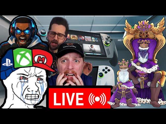 The Xbox Handheld Is REAL And Fanboys Are MAD! Mindseye Is A DISASTER! SALT LIVE!!!