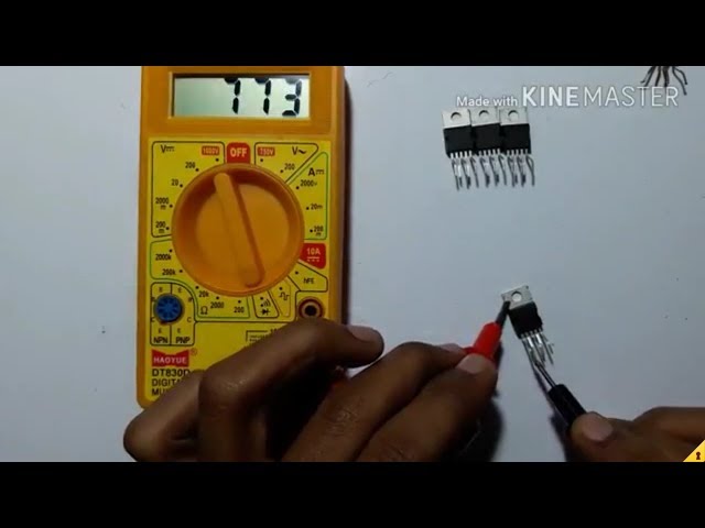 How to check TDA2030A in multimeter // Home theater IC TDA2030A testing