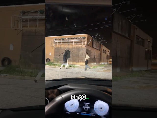Crackhead Gas Station Sword Fight Pt. 3 ⚔️💰 | $2 Battle at the Gas Station 😂 #memphis #hood #funny