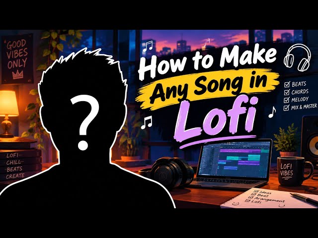 How to make Lofi songs👍🏻 || Lofi song banao bas 2 steps me. Lofi song banana hua bohot easy