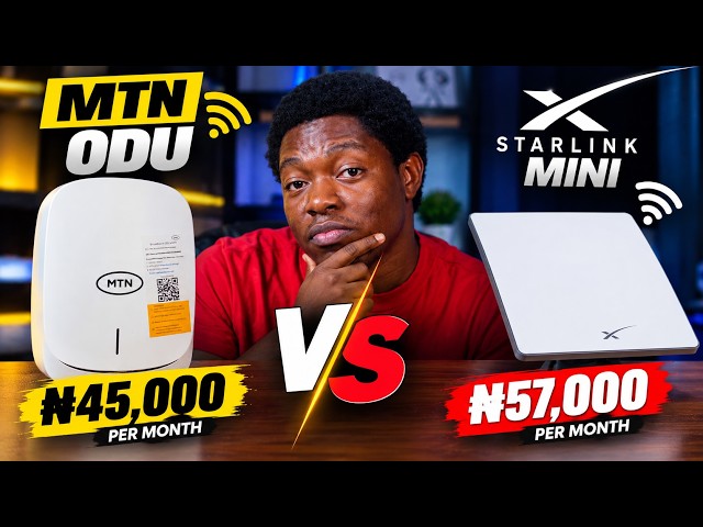 MTN ODU vs Starlink Mini: I Tested BOTH… Don’t Waste Your Money!