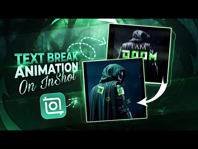 How to Make Text Explode animation in InShot! 🔥
