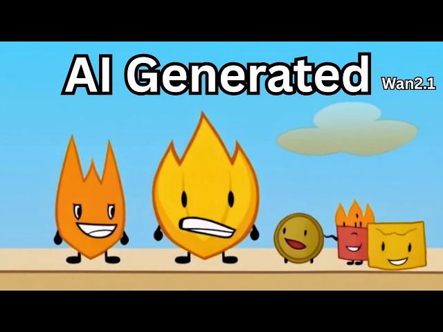 AI Generated BFDI | Wan2.1