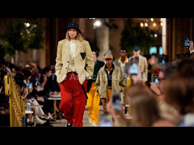 Gigi Hadid opens Tommy Hilfiger's NYFW show