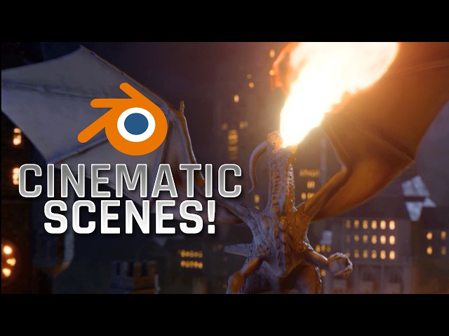 How to Create Cinematic Scenes in Blender (Beginner Tutorial)