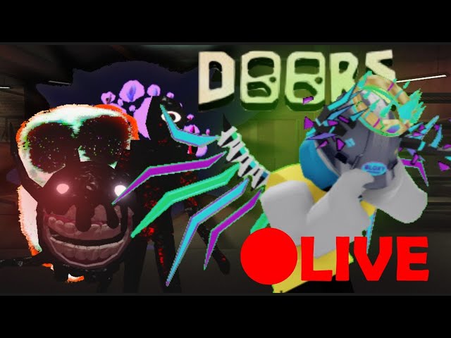 🔴[LIVE] Helping YOU Beat DOORS! (hard mode too!)