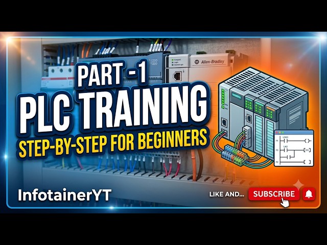 PLC Training for Beginners | Part 1: Complete Fundamentals