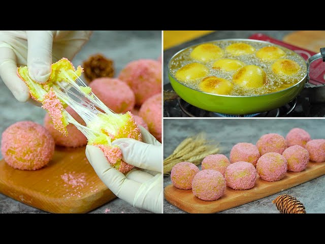 [Super delicious snacks for babies] Crispy cheese sweet potato cake, delicious to eat