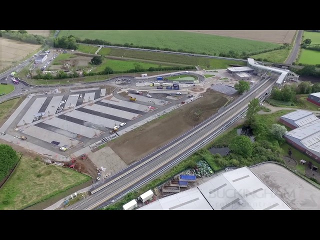 Worcestershire Parkway Full Drone Footage - October 2019