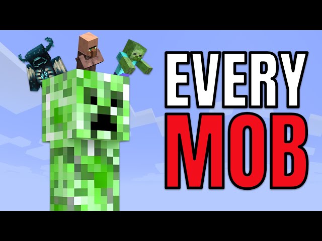 All 73 Minecraft Mobs Explained in 14 Minutes