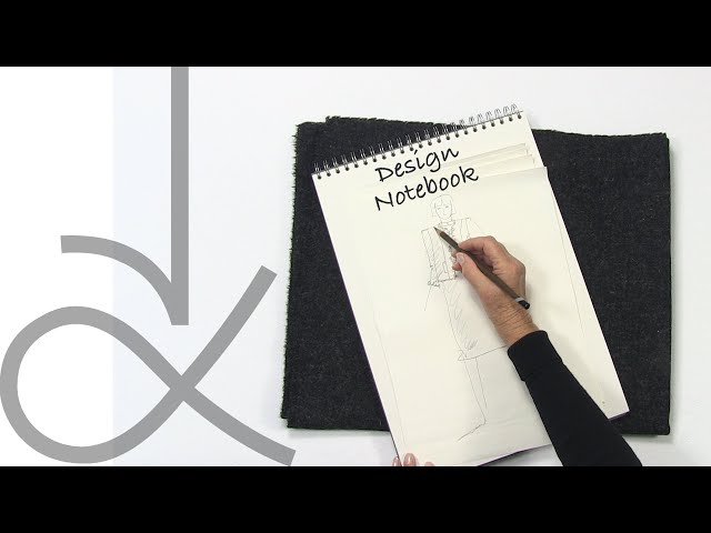 Design Notebook - Drafting the Boxy Jacket Sewing Pattern