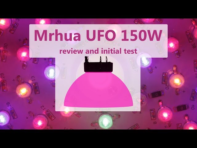 Mrhua UFO 150 Watt Grow Light Review and Comparison