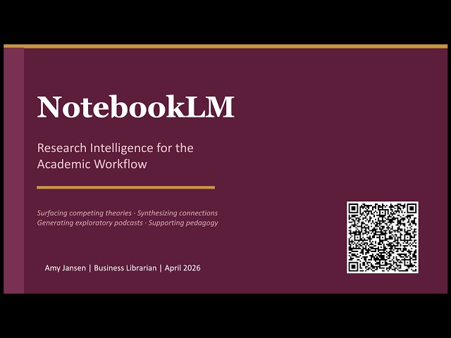 NotebookLM for Research