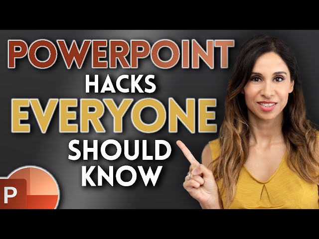 Do you know these 5 PowerPoint Hacks?