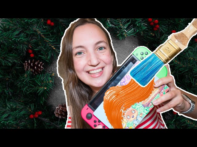 Rayito decora el Nintendo Switch de Las 2 Munecas