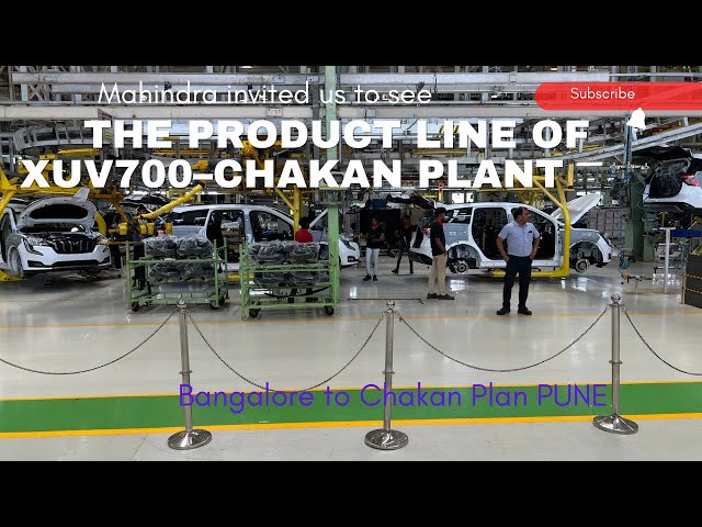 Mahindra XUV700 | Making of the XUV700 | Chakan plant Pune | Bangalore to Pune | Road trip
