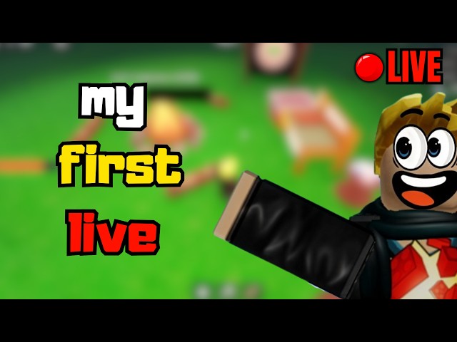 Playing Roblox games for the First Time Live stream