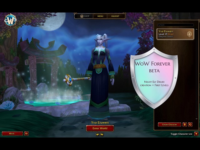 FRESH START! Night Elf Druid Leveling in WoW Classic Beta