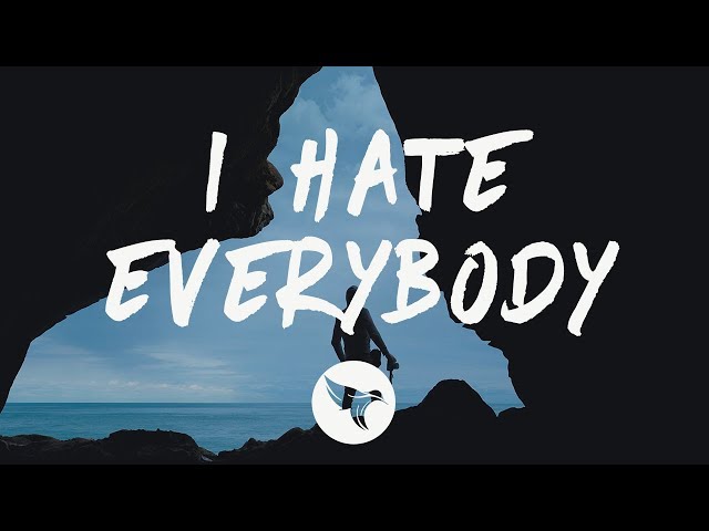 Halsey - I HATE EVERYBODY (Lyrics)