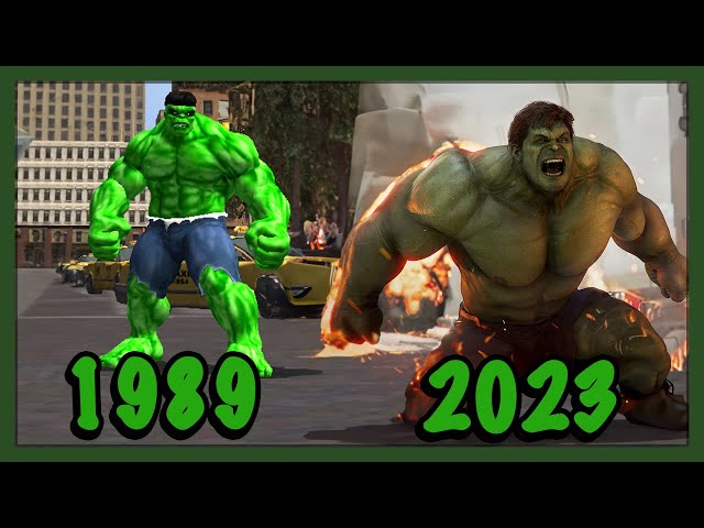 Evolution of Hulk Games 1989-2023