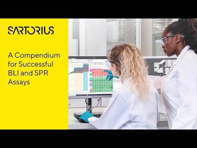 A Compendium for Successful BLI and SPR Assays, a comprehensive guide for label-free analysis.