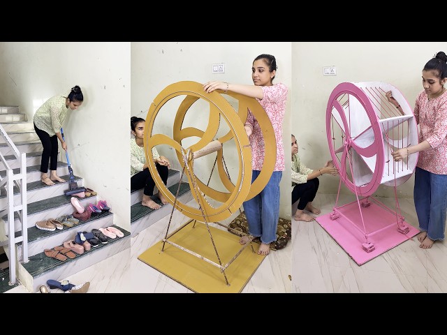 This Rotating Shoe Rack Solves Everything