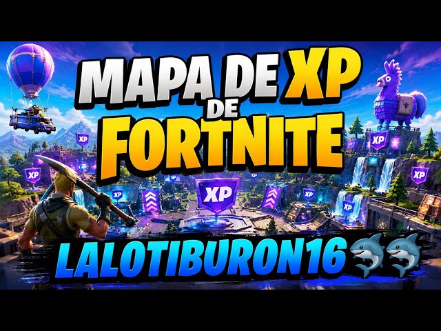 Mapas de xp en fortnite!👾🎮
