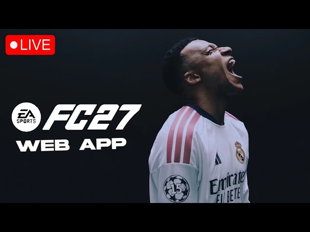 EA FC 27 WEB APP RELEASE 6PM ? ULTIMATE TEAM HYPE!