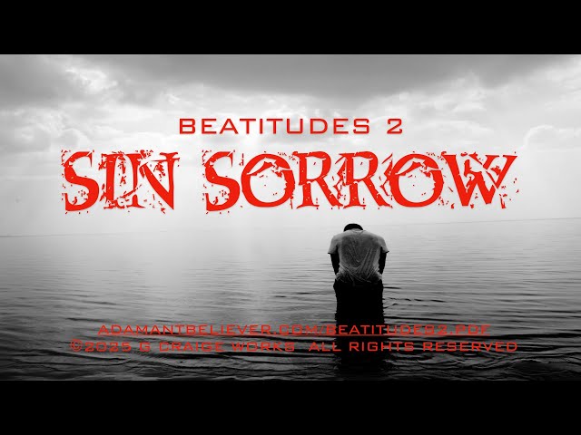 Beatitudes 2 - Sin Sorrow - A Message By: G. Craige Lewis of EX Ministries