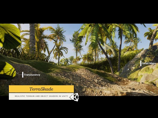 Render Unity Scenes with TerraShade from Terrains to 3D Objects & Vegetation Models