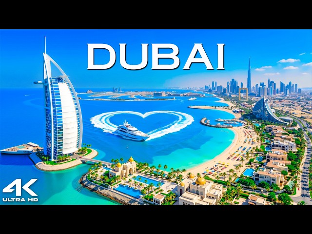 Dubai 🇦🇪 4K | Burj Khalifa, Palm Jumeirah & The Ultimate Luxury Escape