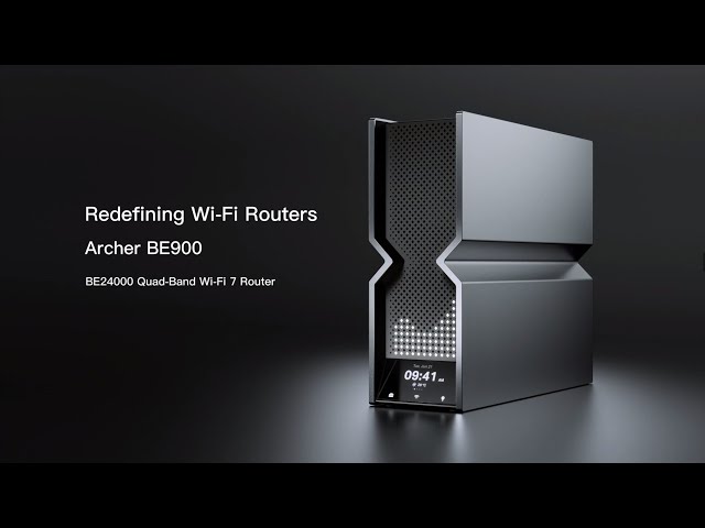 BE24000 Quad-Band WiFi 7 Router — Archer BE900