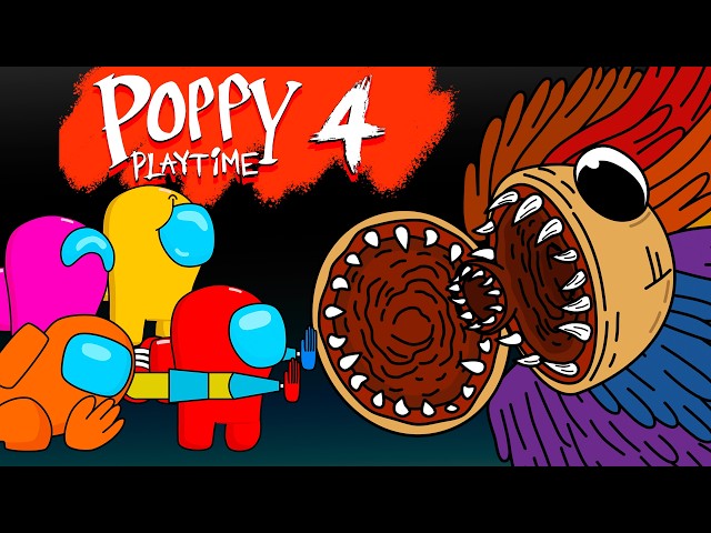 어몽어스 VS Poppy Playtime 4 ANIMATION Among Us Vs Yarnabi