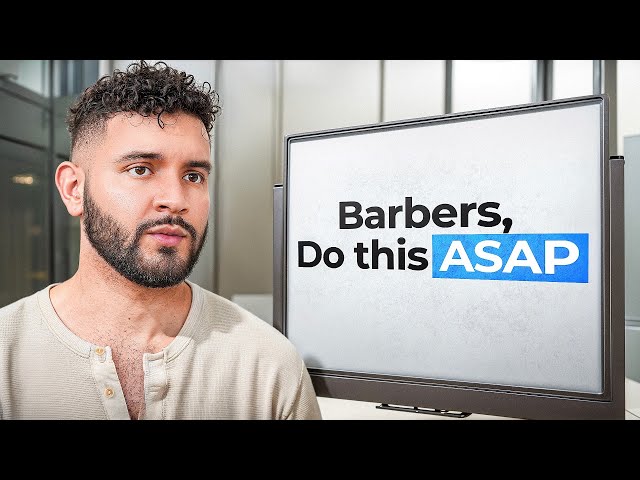 BARBER MARKETING MASTER CLASS | How to Cut Hair and Record Content