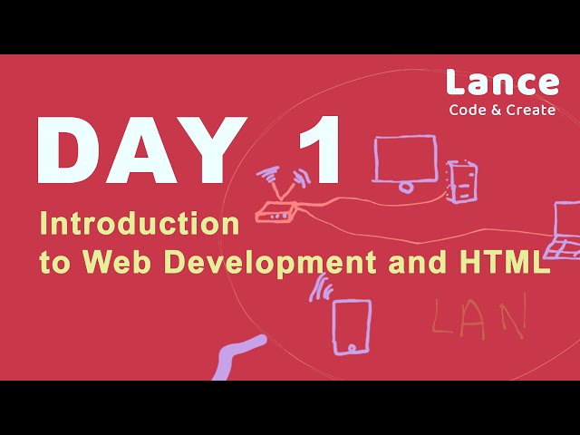 Day 1:  Introduction to Web Development and HTML