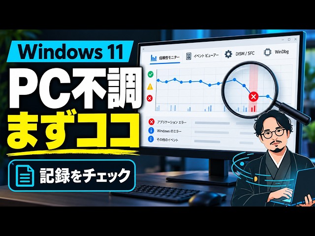 [Windows 11] How to Troubleshoot PC Freezes and Random Restarts: From Repair Commands to WinDbg A...