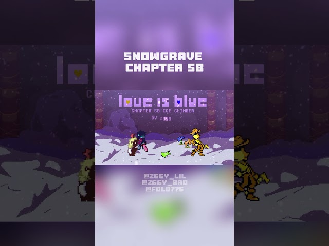 kill all CHAPTER 5B ICE CLIMBER BY zggy Love Is Orange motif 💔 #music #deltarune #art #animation
