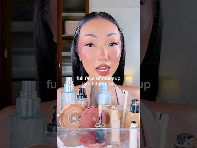 full face of makeup I’ve hit pan on 👀 #makeuptutorial #makeuptips #challenge #makeuphacks #glowup