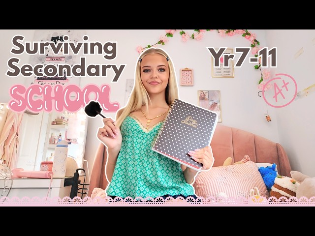 Things I wish I knew Before Starting Secondary School | Tips for Every Year