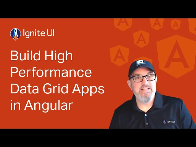 Build High Performance Data Grid Apps in Angular