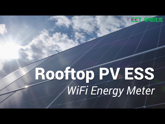 CET - Ideal Household PV Energy Storage System (ESS) with PMC-351 WiFi Energy Meter