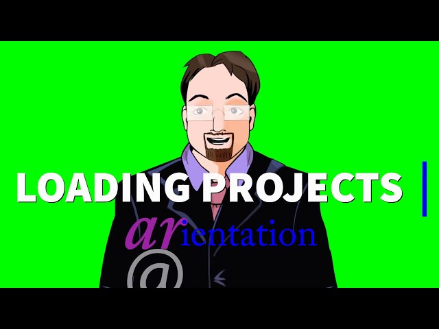 How to Load ARientation Projects