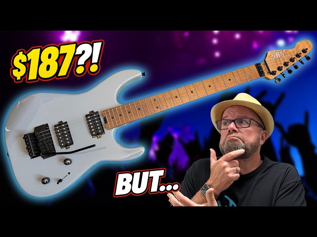 $187 Shredder Guitar?! SBS Custom Series - Good AND Bad