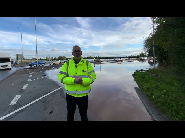 21 October 2023 - Flooding and road closure update across the county from Jon Fraser