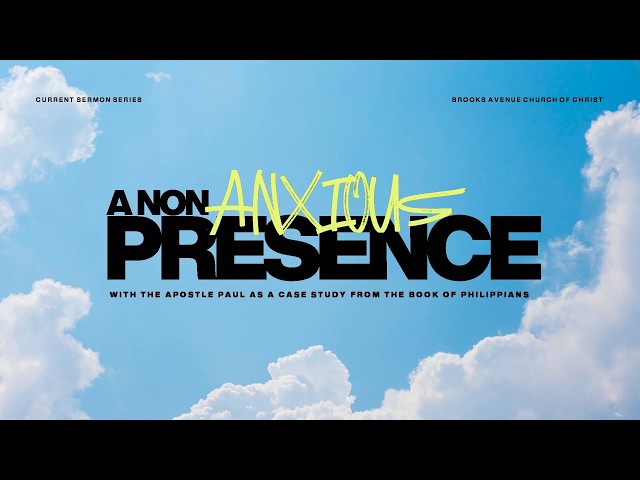 "A Non Anxious Presence - Finding Peace In Unity" | Spencer Shaw | Sept. 27, 2026