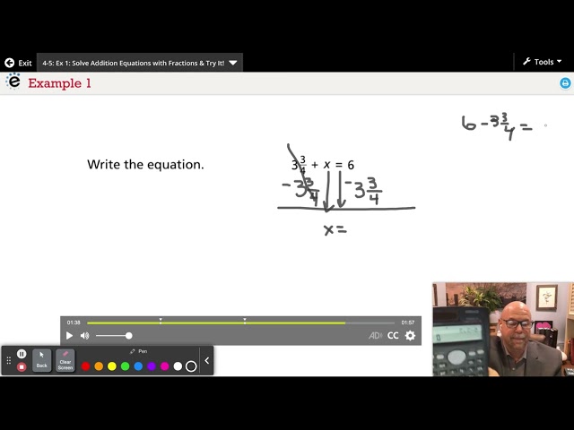 Topic 4 Lesson 5 Example 1